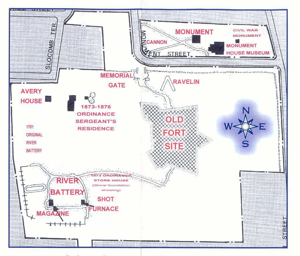 map_of_fort_griswold Groton CT SeeGroton Attractions Groton CT